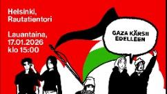 Marssi Gazan kansanmurhaa vastaan - Kuva 1