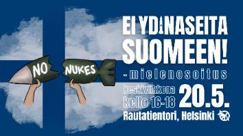 Ei ydinaseita Suomeen! - Kuva 1