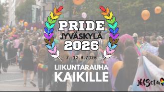 Jyväskylä Pride 2026 - ´´Liikuntarauha kaikille´´ - Kuva 1