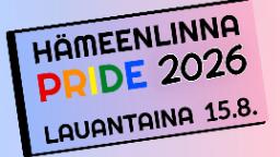 Hämeenlinna Pride 2026 - Kuva 1