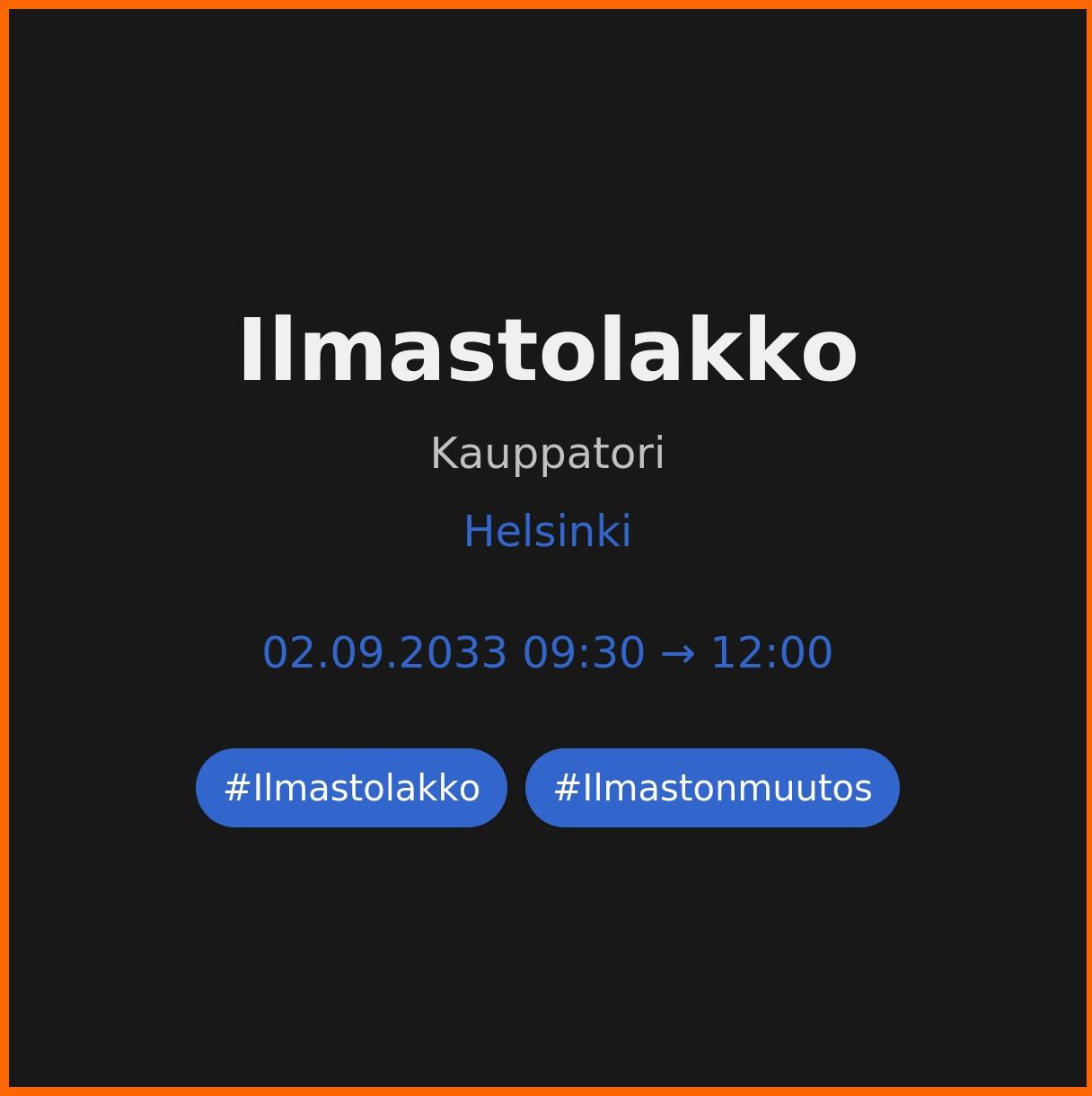 Ilmastolakko