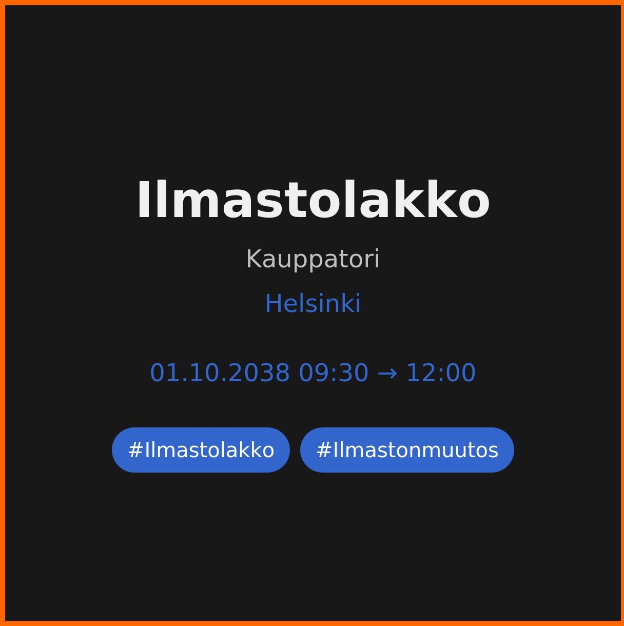 Ilmastolakko
