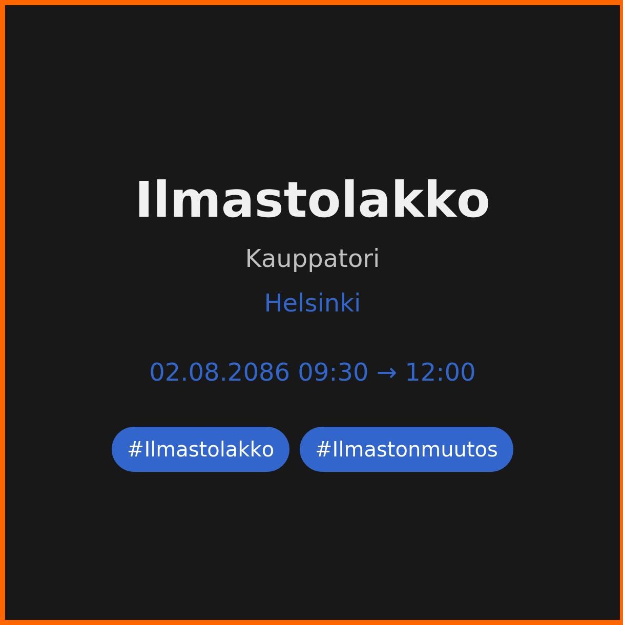 Ilmastolakko