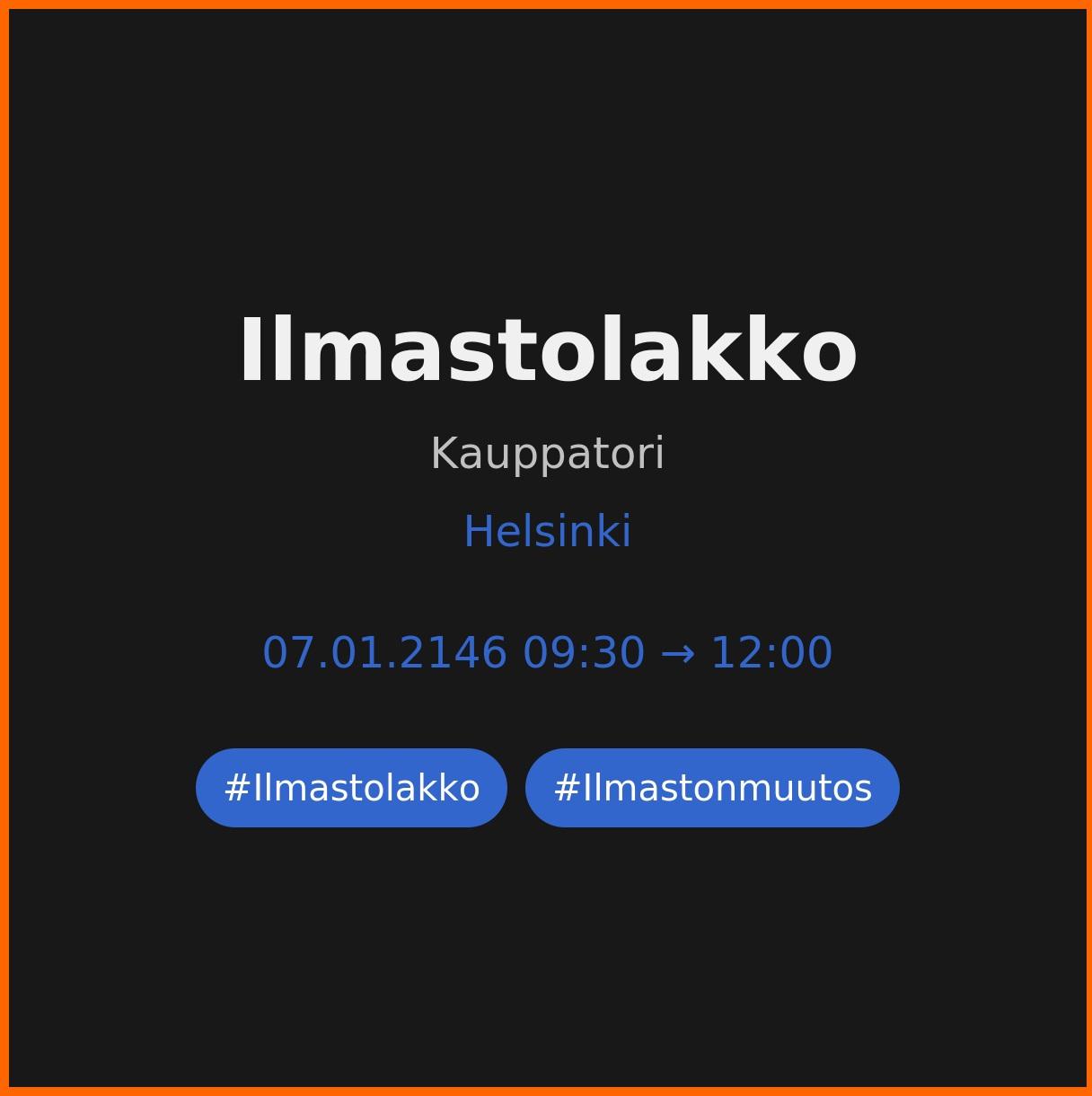 Ilmastolakko
