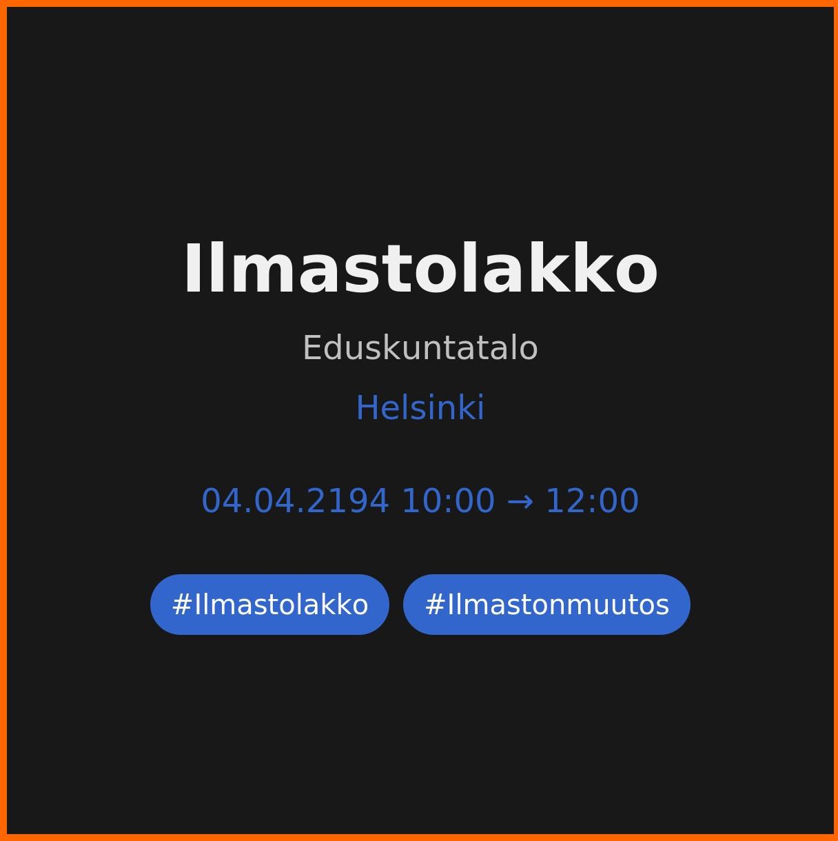Ilmastolakko