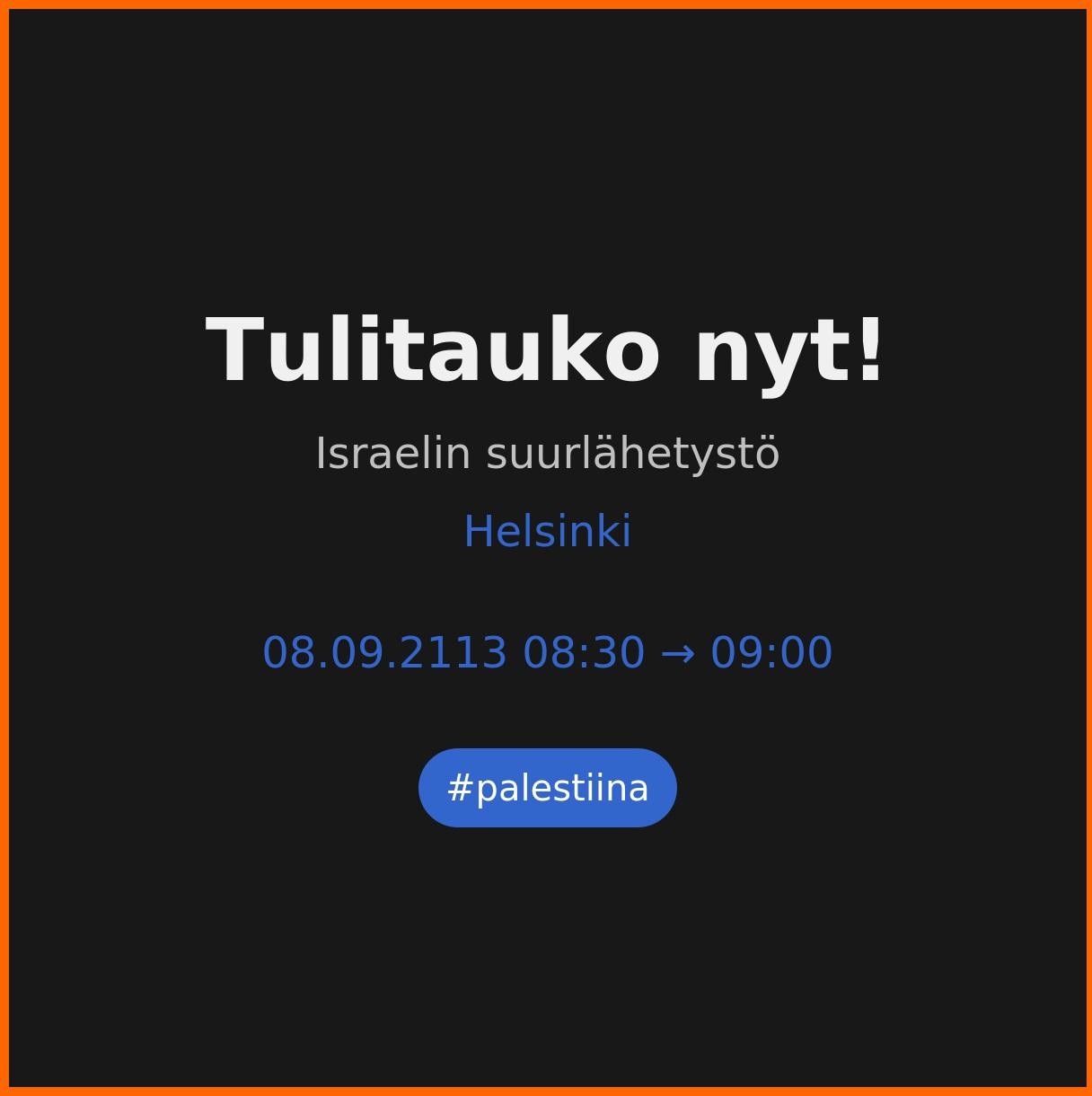 Loppu kansanmurhalle!