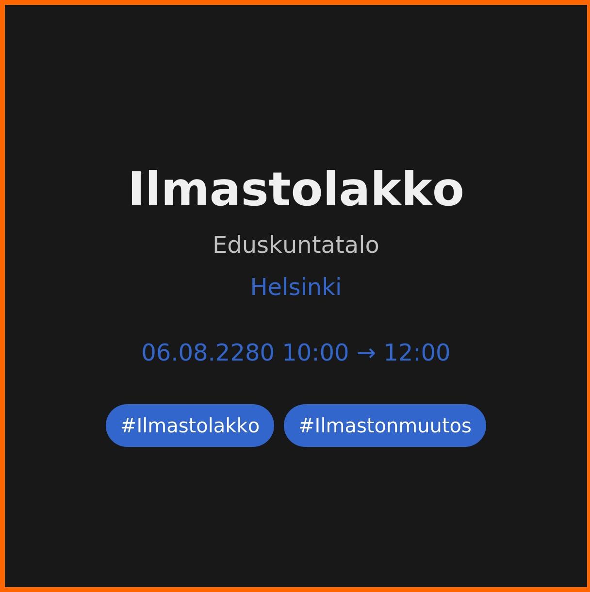 Ilmastolakko