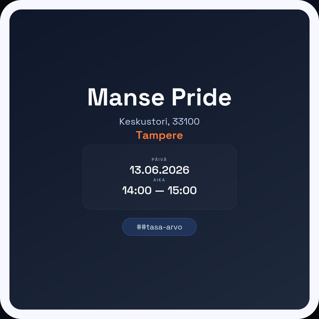 Manse Pride