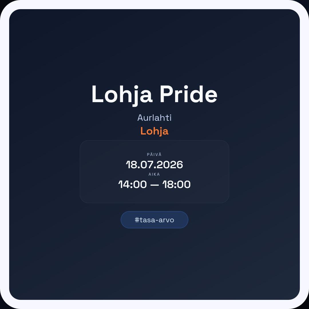 Lohja Pride